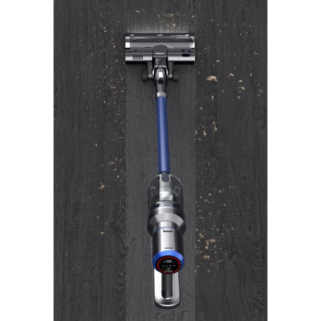 Пылесос Hyundai HYV-S7970 серый/синий