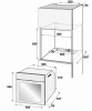 Электрический духовой шкаф Beko BIE22300XD серебристый