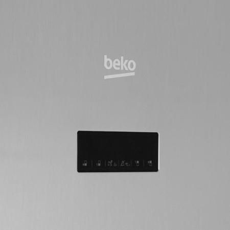 Холодильник с морозильником Beko RCNK335E20VX серебристый