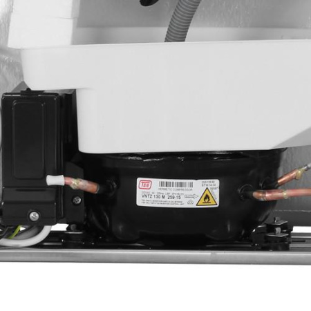 Холодильник с морозильником Beko B7R0CNK403LWW белый
