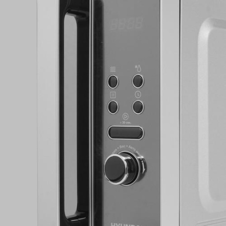 Микроволновая печь Hyundai HYM-D3002 серебристый