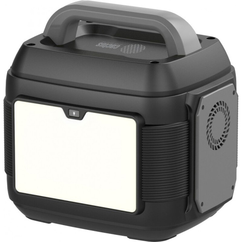 Электростанция портативная Cactus CS-PCS576 160000mAh 5A QC3.0 2xUSB черный/серый