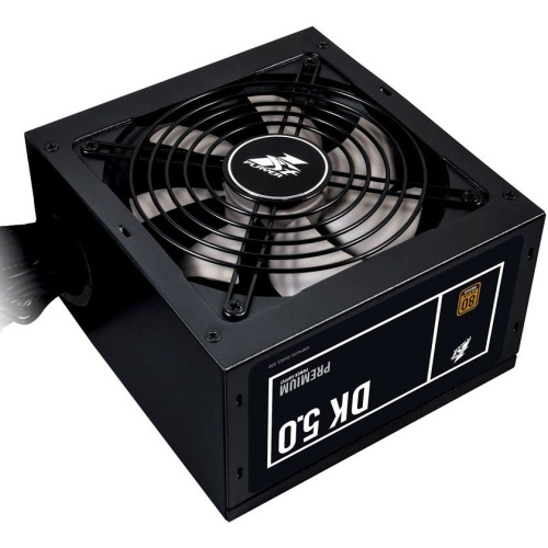 Блок питания 1STPLAYER DK Premium 600W ATX 2.4, APFC, 80 Plus Bronze, 120mm fan PS-600AX
