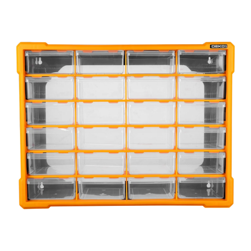 Ящик для инструментов DEKO Smart box 24 (085-3005) оранжевый