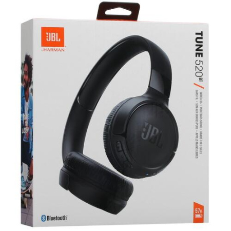 Беспроводные наушники JBL Tune 520BT черный