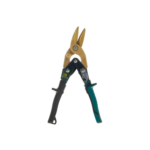 Ножницы по металлу KRAFTOOL Titan 2327-L по твердому металлу двухрычажные, левые, 250мм