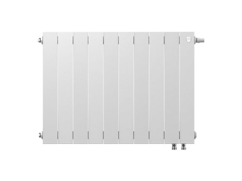 Биметаллический радиатор отопления  Royal Thermo Pianoforte 500 Vdr80 10 Секций Bianco Traffico
