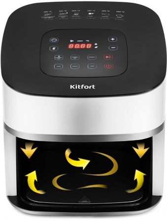 Аэрогриль Kitfort Kt-2217 Белый/Черный