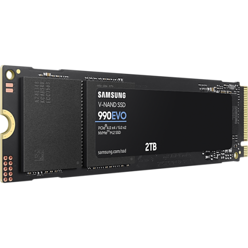 SSD Samsung 990 Evo MZ-V9E2T0BW 2Tb M.2 NVMe 2.0, PCIe 4.0 x4, V-NAND TLC