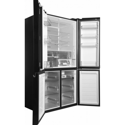 Холодильник Hitachi R-WB820VUC2 GBK черный стекло