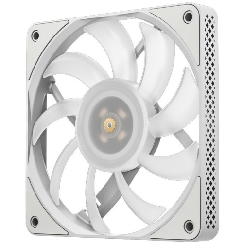 Вентилятор JONSBO HF1215 White 120х120х15мм (PWM, ARGB LED, 700-1800об/мин, белый) Retail