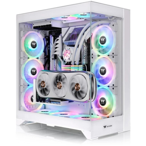 Корпус Thermaltake CTE E600MX Hydrangea Blue белый (CA-1Y3-00M6WN-00) без БП E-ATX 11x120mm 4x140mm 2xUSB3.0 audio bott PSU