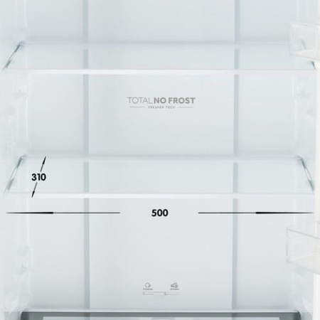 Холодильник с морозильником Haier CEF534CWRG белый