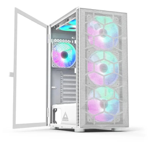 Корпус Montech X3 Mesh White (X3MW) / ATX / 3x140mm 3x120mm FRGB fans