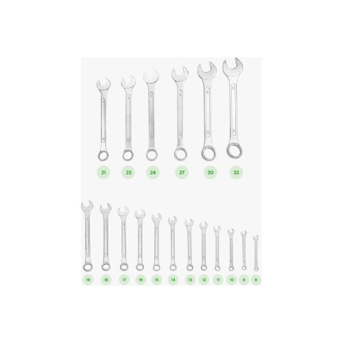 Набор ключей комбинированных ForsLine FL-5181P(54263) 18пр.