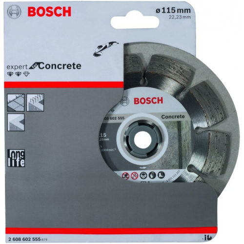 Алмазный диск Bosch (2608602555) 115 Expert for Concrete