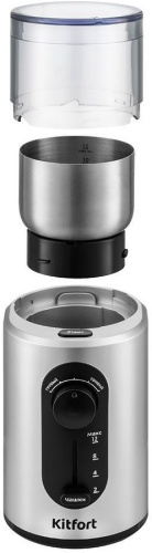 Кофемолка Kitfort KT-748 нерж/черный