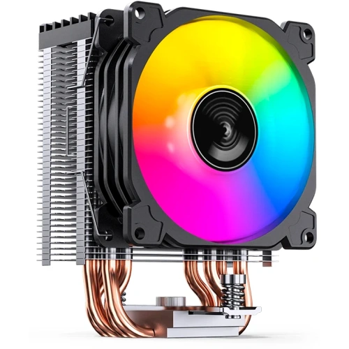 Кулер JONSBO CR-1400 E ARGB Black LGA1851/1700/1200/115X/AM5/AM4 (TDP 160W, PWM, 92mm ARGB LED Fan, 4 тепловые трубки, 4-pin) Retail