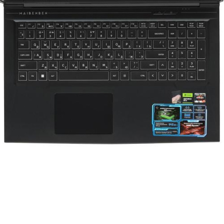 17.3" Ноутбук MAIBENBEN X17A черный