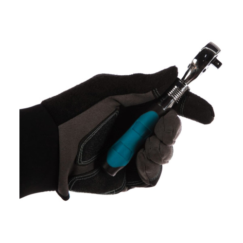 Ключ трещоточный GROSS 14074 телескопический 1/4", 150-200 мм