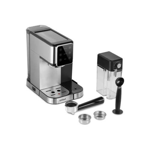 Кофеварка Kitfort КТ-7553 нерж/черный