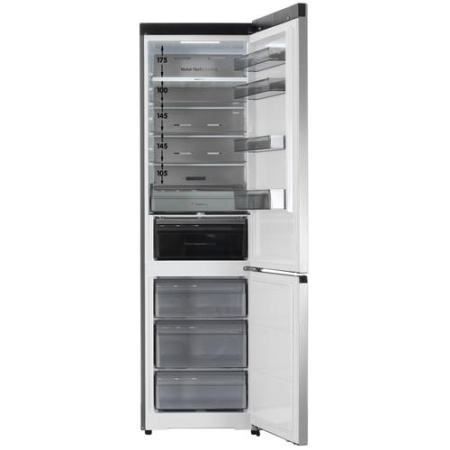 Холодильник с морозильником Hisense RB5P410SACE серебристый