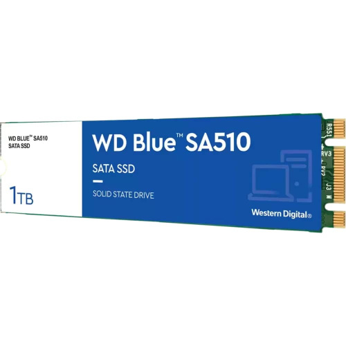 SSD WD Blue SA510 WDS100T3B0B 1.0TB, M.2(22x80mm)