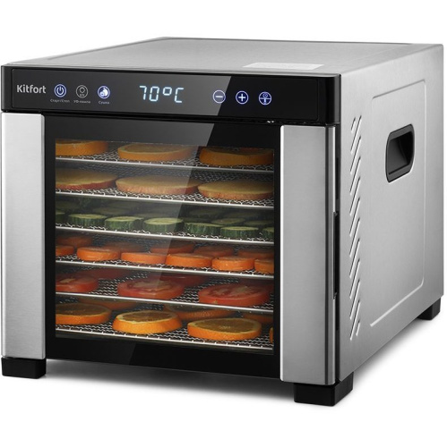 Сушка для фруктов и овощей Kitfort KT-1916 черный