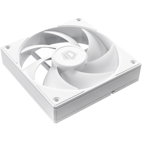 Вентилятор ID-COOLING AF-125-W Trio (3 in 1) 120x120x25мм (PWM, резиновые углы, белый, 500-2000об/мин) Box