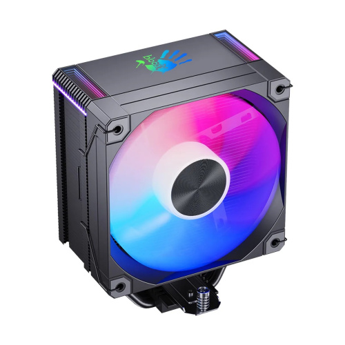 Кулер Bloody AC-12 (AC-12-230-BK) Soc-AM5/AM4/1200/1700/1851 черный 4-pin 14-26dB Al+Cu 230W 582gr Ret