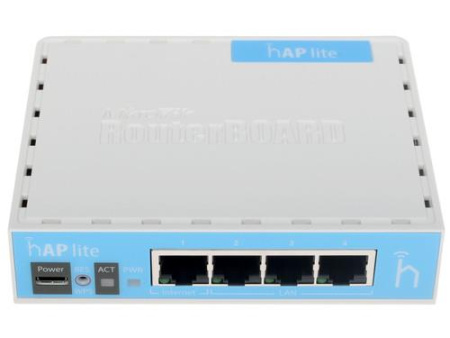 Wi-Fi роутер MikroTik hAP lite