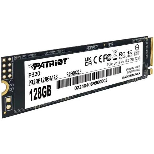 SSD Patriot P320 P320P128GM28 PCIe 3.0 x4 128GB M.2 2280