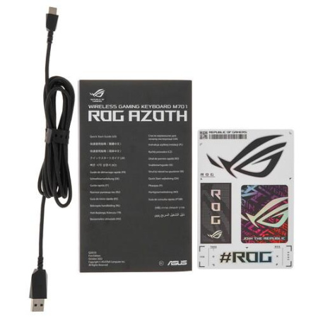 Клавиатура проводная + беспроводная ASUS ROG Azoth