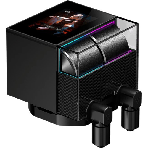 СВО PcCooler DS360 Display ARGB (DS360-BKAWXY-GL) Soc-AM5/AM4/1200/1700/1851 черный 4-pin 39.8dB Al LCD 310W Ret