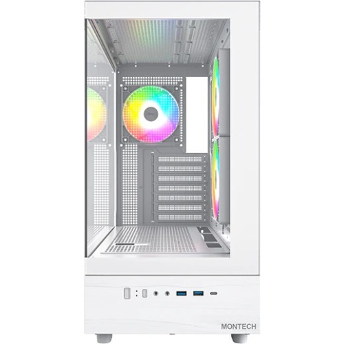 Корпус Montech XR White (XRW)/ ATX / 3x120mm ARGB fans
