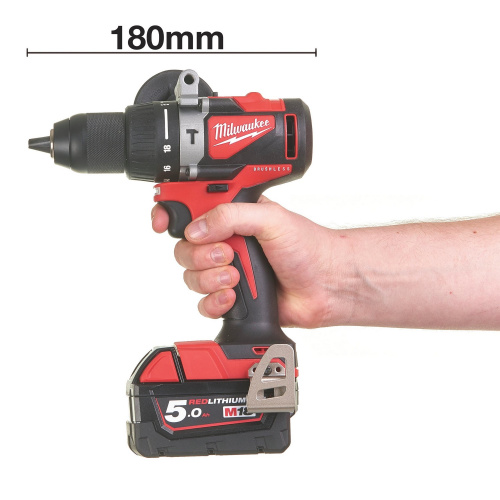 Дрель-шуруповерт Milwaukee M18 BLPD2-502X (4933464517) 2АКБ+ЗУ уд
