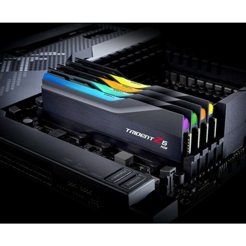 ОЗУ G.SKILL Trident Z5 RGB 32GB (F5-8000J3848H16GX2-TZ5RK) (2x16GB) DDR5 8000MHz CL38 (38-48-48-128) 1.45V / Black
