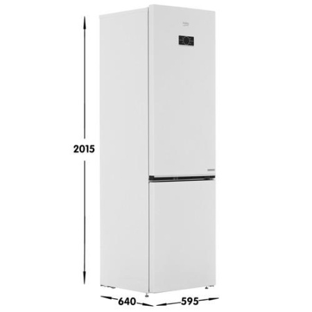 Холодильник с морозильником Beko B5RCNK4037ZW белый