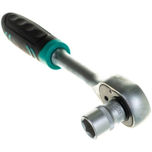 Набор торцевых головок Stels 14126 3/8"/головки 7 - 22 мм/с трещот, ключом/CrV/11 предметов