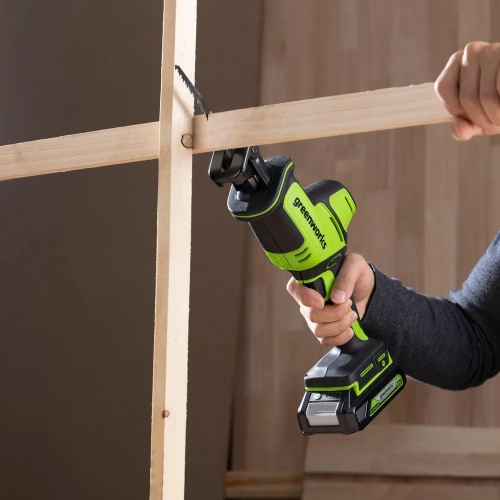 Пила сабельная аккумуляторная GREENWORKS 1200507 без акк и з/у