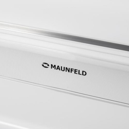 Холодильник с морозильником MAUNFELD MFF1857NFSB серый