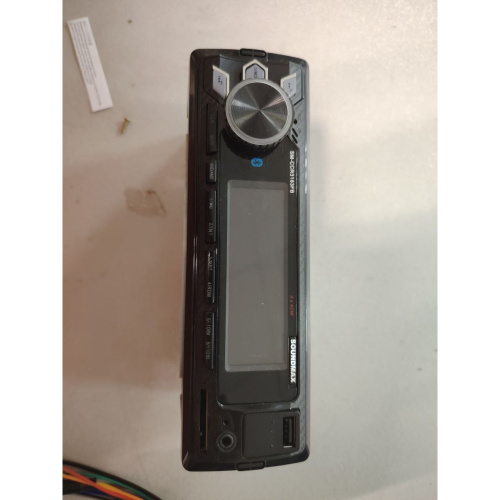 УЦ Автомагнитола Soundmax SM-CCR3183FB (плохая упаковка, б/у, нет документации, пропайка цепи питания)