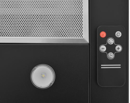 Вытяжка телескопическая ZUGEL ZHT652GX серебристый/черный