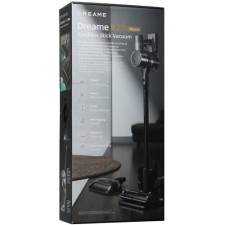 Пылесос  вертикальный  Dreame R20 Aqua  черный
