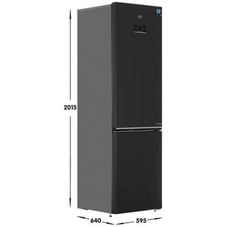 Холодильник с морозильником Beko B5RCNK4037ZXBR серый