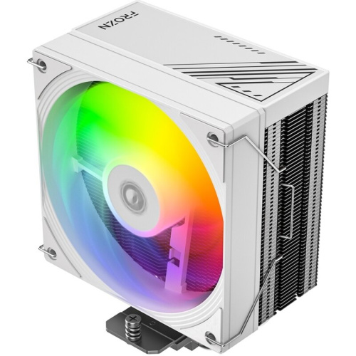 Кулер ID-COOLING Frozn A410 SE ARGB White LGA1700/1200/115X/AM5/AM4 (TDP 180W, PWM, 4 тепл.трубки прямого контакта, ARGB FAN 120mm, белый)