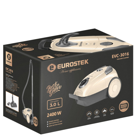 Пылесос EUROSTEK EVC-3016