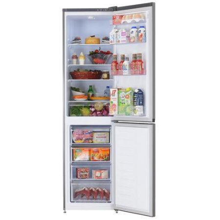 Холодильник с морозильником Beko B1RCSK332G серый